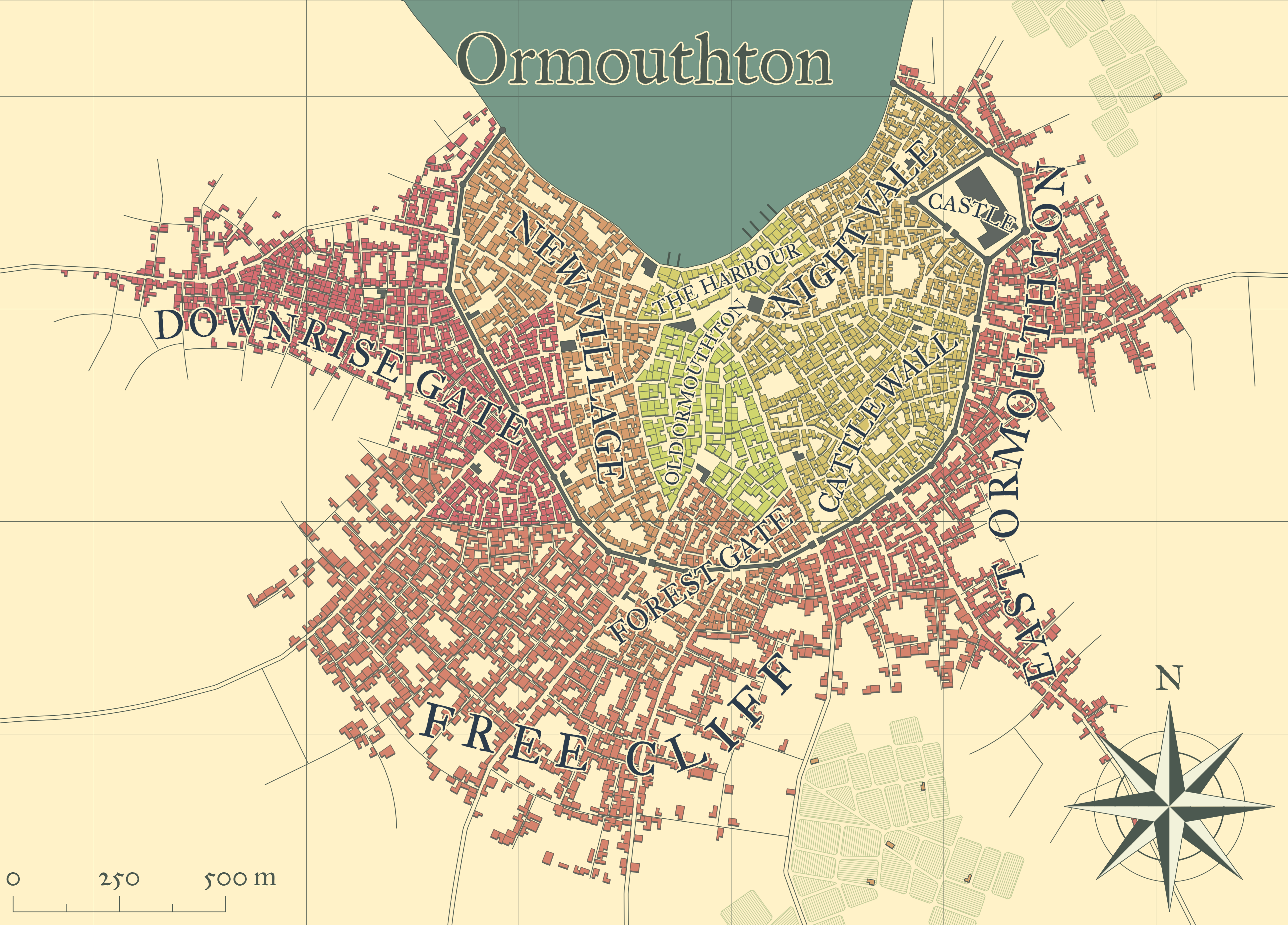 Ormouthton Map